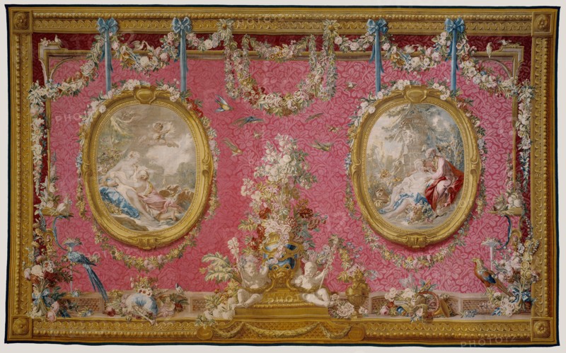 Tapestry: Jupiter transformé en Diane pour surprendre Callisto
