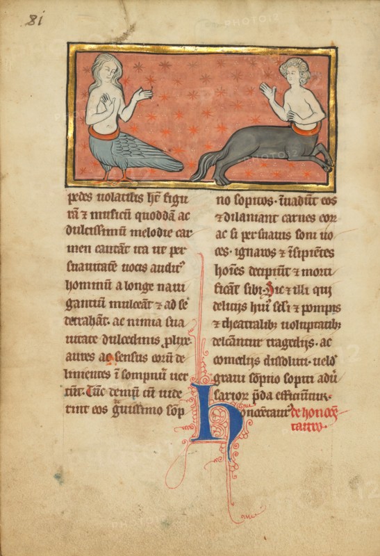A Siren and a Centaur
