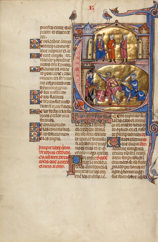 Initial E: An Equestrian Duel Between a Creditor and a Debtor