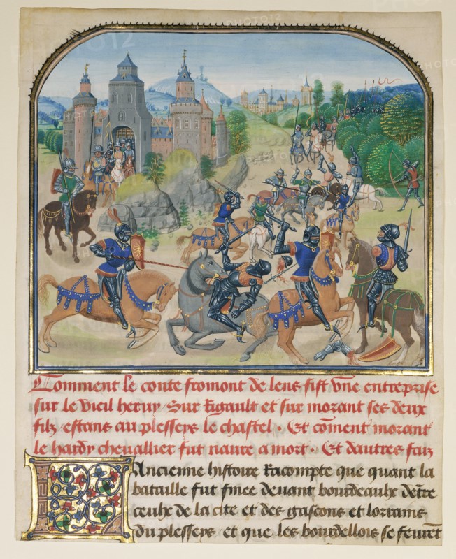 Fromont de Lens Leaving Bordeaux and the Battle against the Army