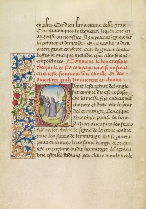 Initial Q: Bishop Theophilus Beholding the Stars which Will Lead