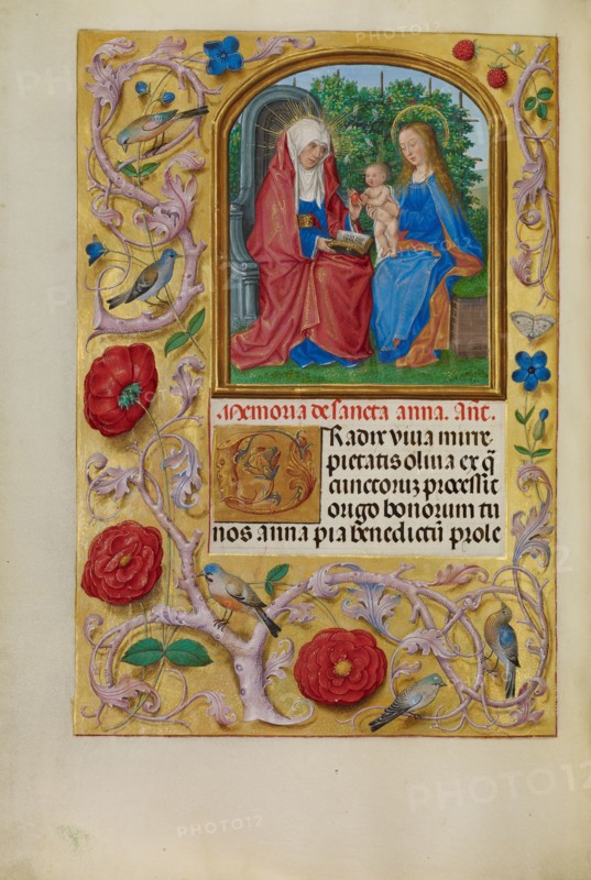 The Virgin and Child with Saint Anne