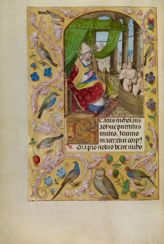 Saint Nicholas Rescuing Three Youths from a Tub