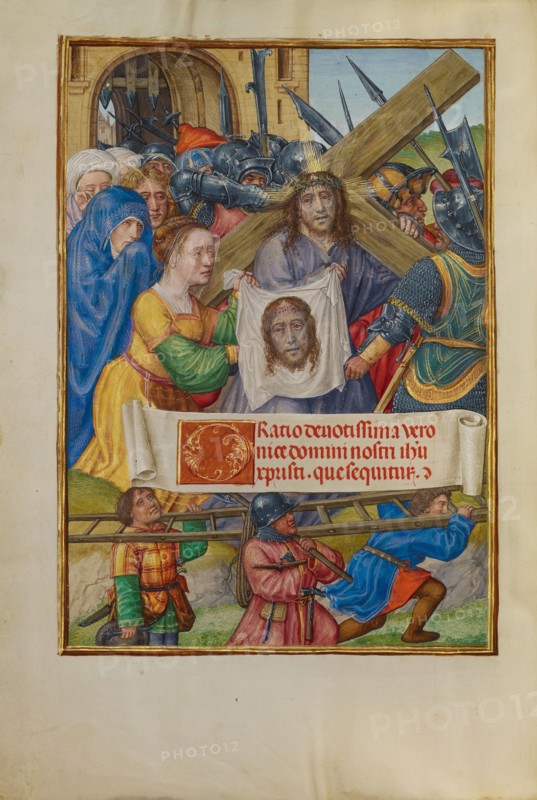The Way to Calvary and Saint Veronica with the Sudarium