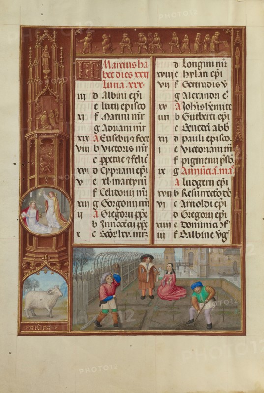 Gardening,  Zodiacal Sign of Aries