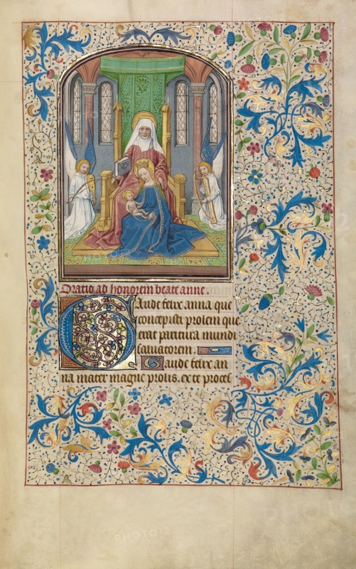 The Virgin and Child with Saint Anne