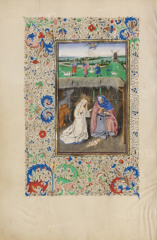 The Nativity and The Annunciation to the Shepherds