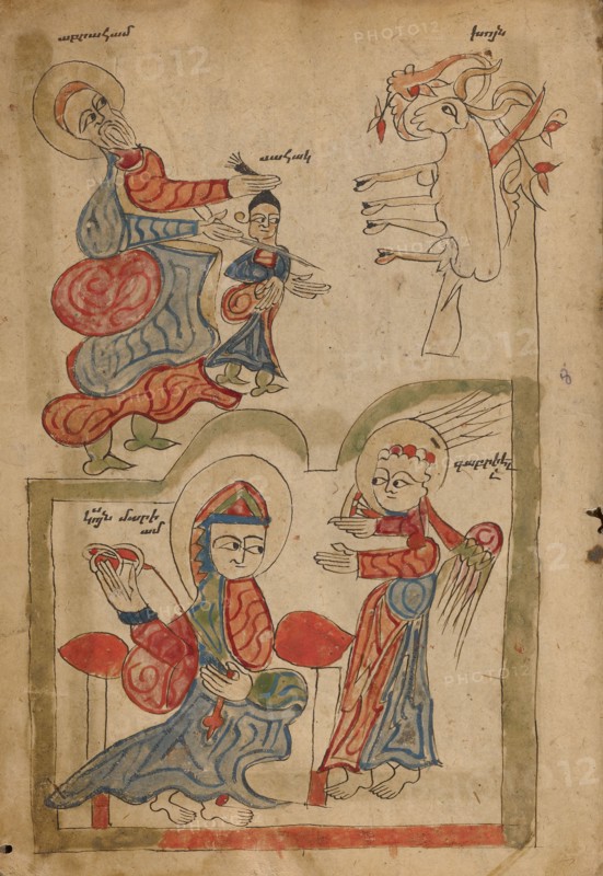 The Sacrifice of Isaac and The Annunciation