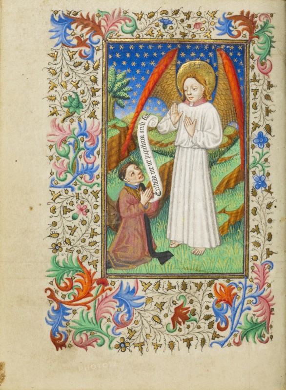 A Patron and His Guardian Angel