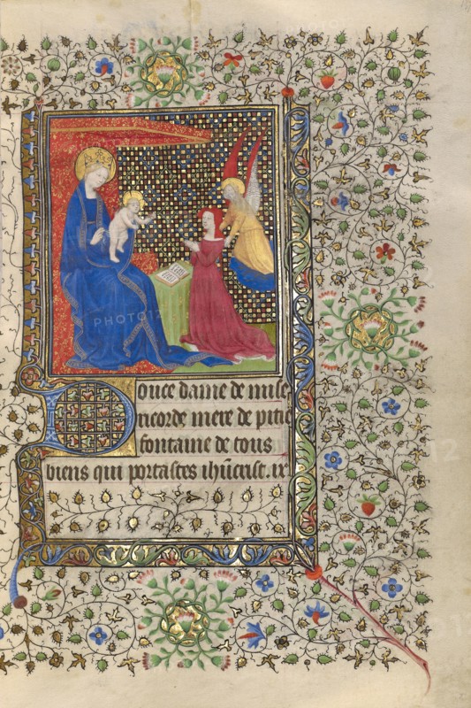 A Patron Presented to the Virgin and Child