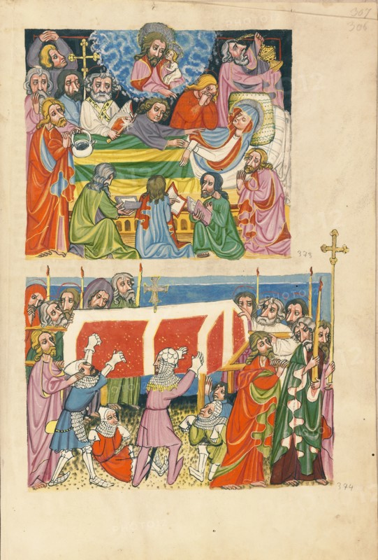 The Death of the Virgin,  The Punishment of the Mockers