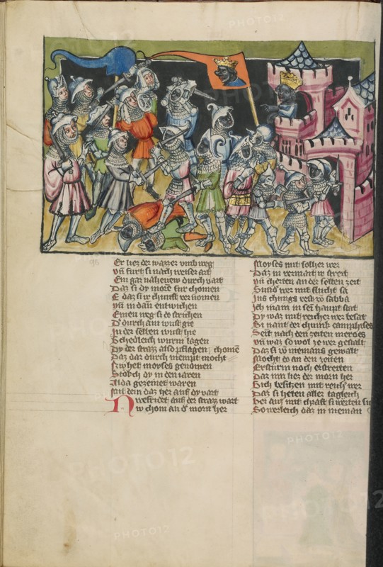 Moses Defeating the Moors