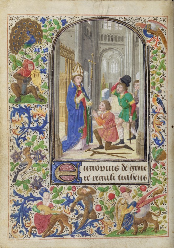 Saint Eutrope Healing a Cripple