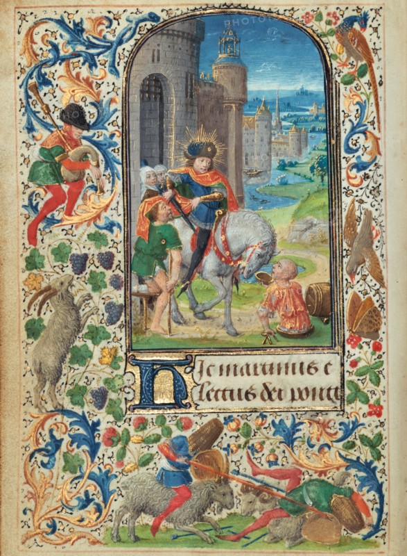 Saint Martin Dividing his Cloak