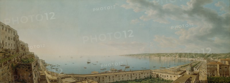 A View of the Bay of Naples, Looking Southwest from the Pizzofal