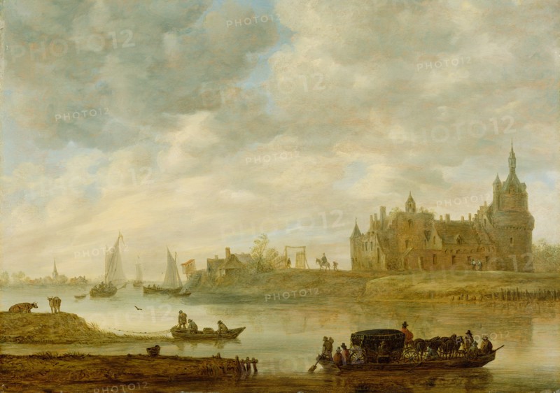 View of the Castle of Wijk at Duurstede