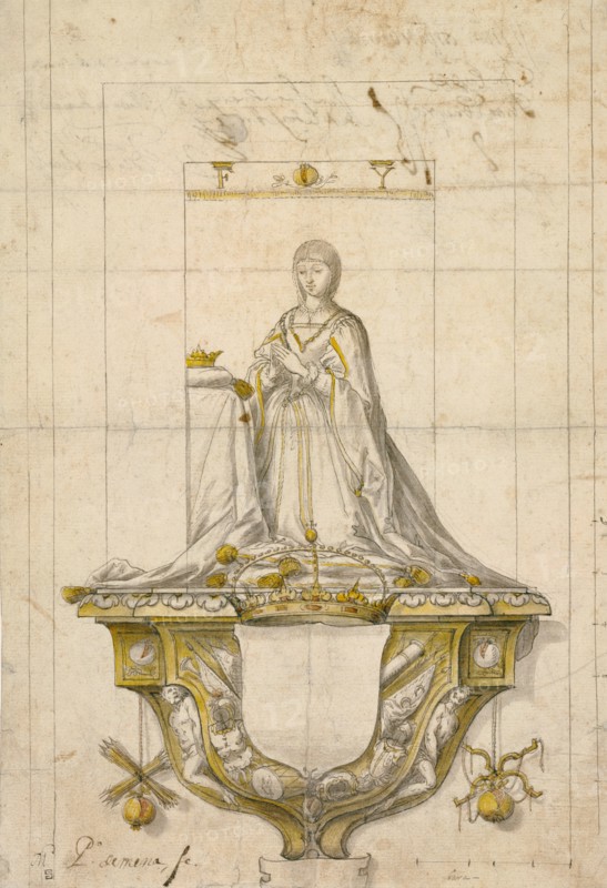 Study for a Statue of Queen Isabella