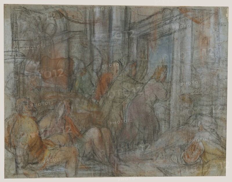 Christ Driving the Money Changers from the Temple