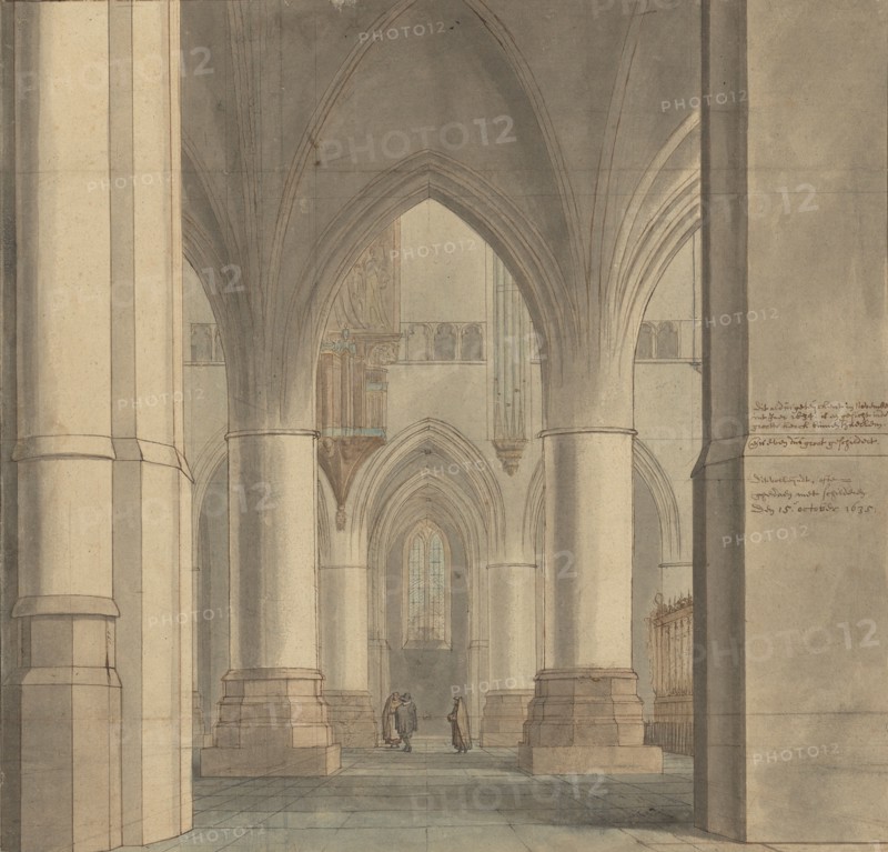 The Choir and North Ambulatory of the Church of Saint Bavo, Haar