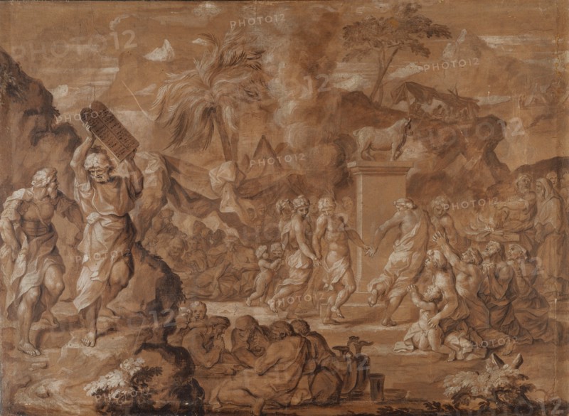 The Israelites Dancing around the Golden Calf
