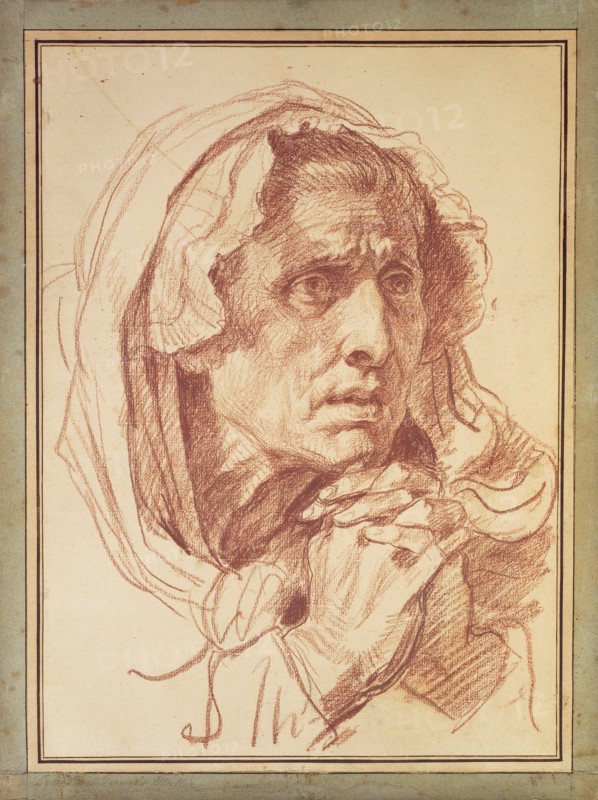 Study of the Head of an Old Woman