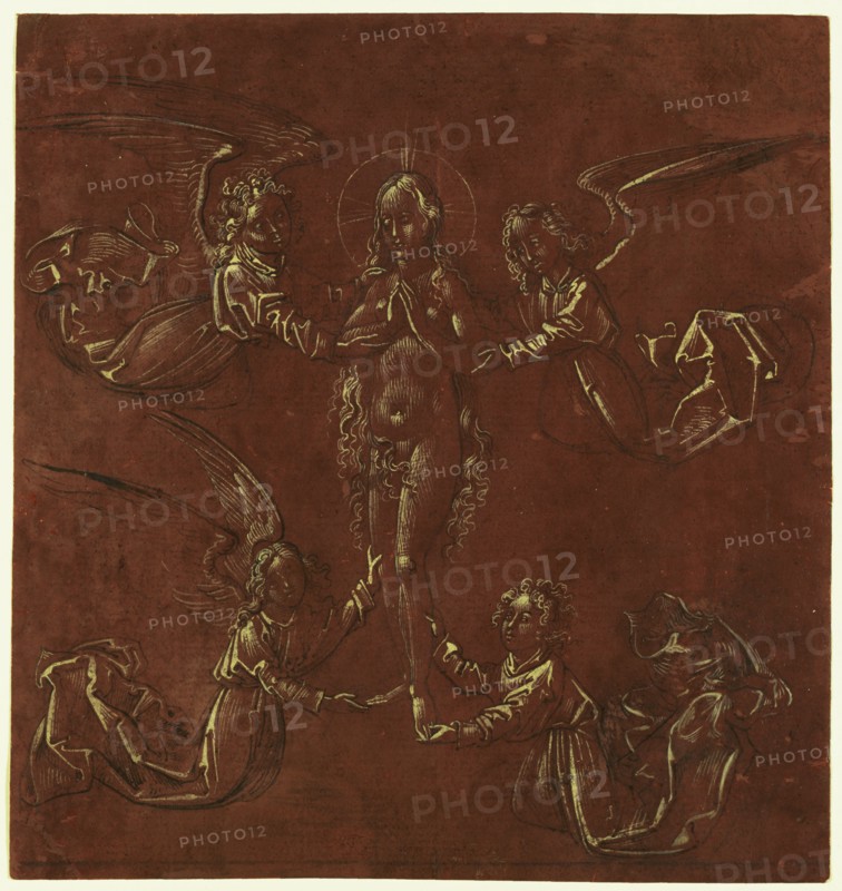 Mary Magdalen Transported by Four Angels