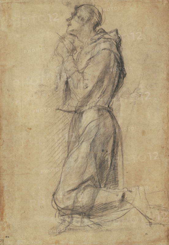 Saint Francis (recto),  Dead Christ (verso)