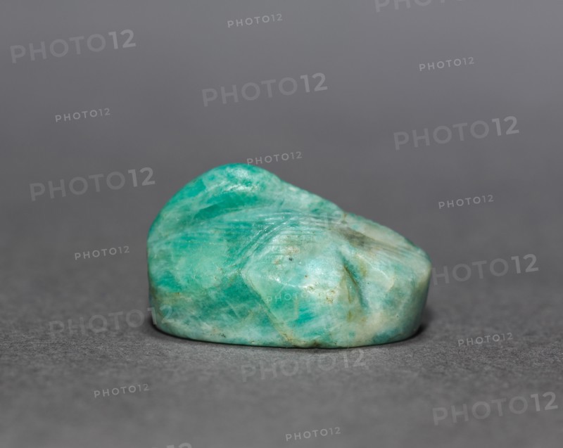 Sleeping Duck Amulet, 1540-1295 BC. Egypt, New Kingdom, Dynasty 18. Feldspar; overall: 1 x 1.4 cm (3/8 x 9/16 in.).