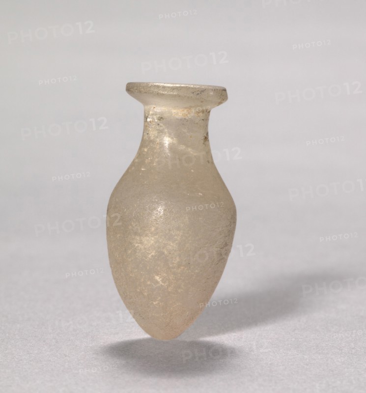 Magic Bottle, 2300-2124 BC. Egypt, Late Old Kingdom, Dynasties 5-6, 2647-2124 BC. Quartz crystal; diameter: 2 cm (13/16 in.); overall: 4.2 cm (1 5/8 in.).