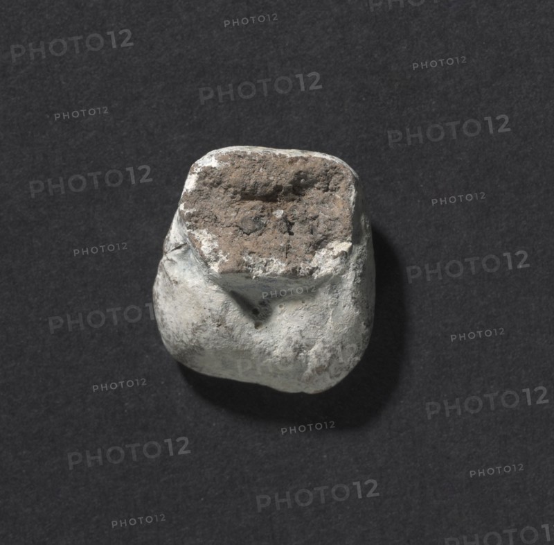 Shawabty of Ditamenpaankh, 715-656 BC. Egypt, Late Period, Dynasty 25. Terracotta; overall: 1 x 1.5 x 1.7 cm (3/8 x 9/16 x 11/16 in.).