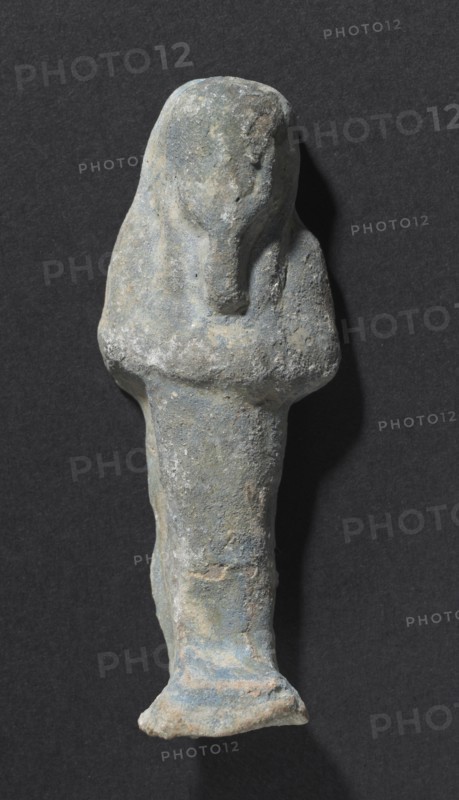 Shawabty of Ditamenpaankh, 715-656 BC. Egypt, Late Period, Dynasty 25. Terracotta; overall: 6.7 x 2.5 x 1.7 cm (2 5/8 x 1 x 11/16 in.).