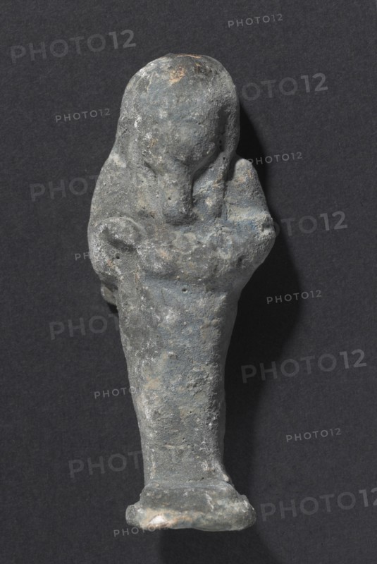 Shawabty of Ditamenpaankh, 715-656 BC. Egypt, Late Period, Dynasty 25. Terracotta; overall: 6.4 x 2.5 x 1.7 cm (2 1/2 x 1 x 11/16 in.).