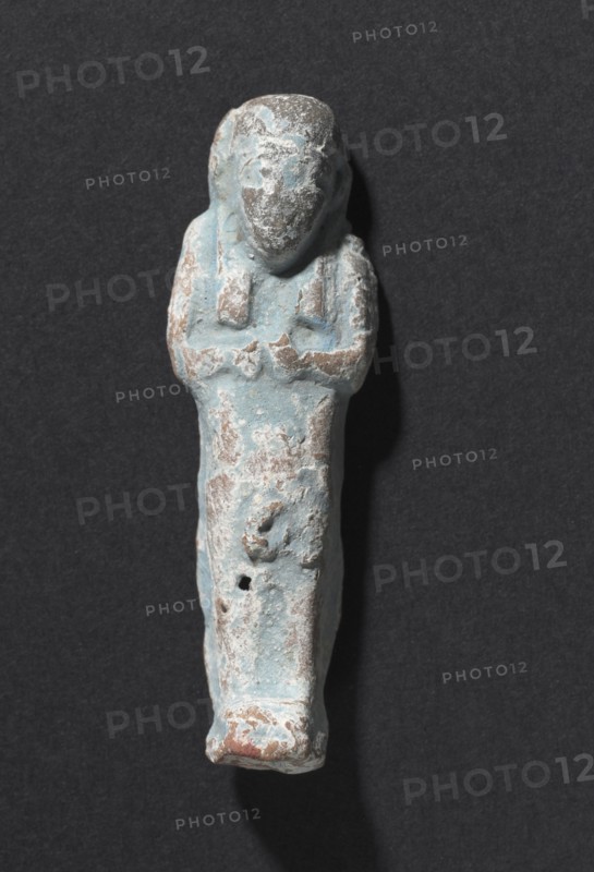 Shawabty of Ditamenpaankh, 715-656 BC. Egypt, Late Period, Dynasty 25. Terracotta; overall: 5.5 x 1.8 x 1.3 cm (2 3/16 x 11/16 x 1/2 in.).