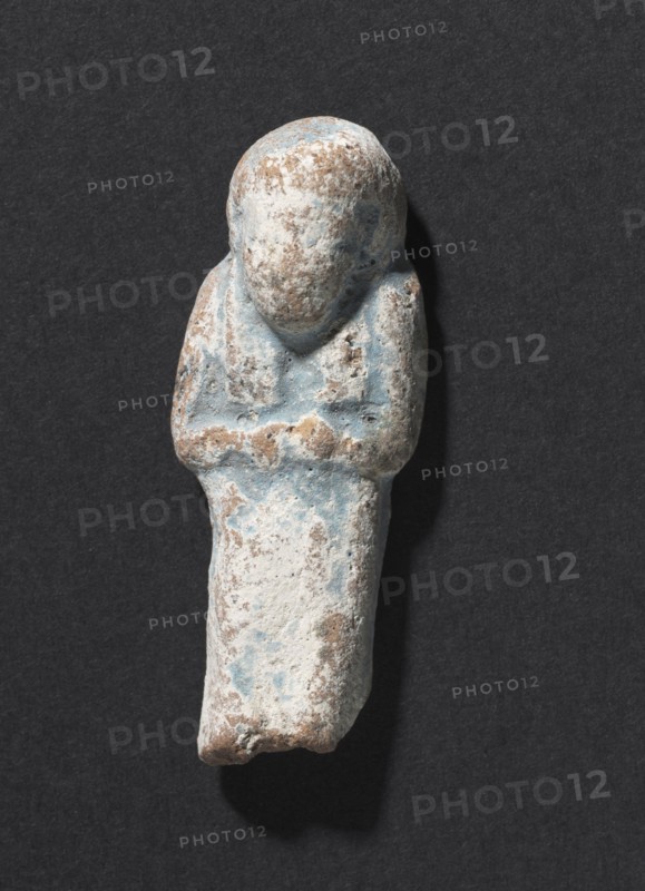 Shawabty of Ditamenpaankh, 715-656 BC. Egypt, Late Period, Dynasty 25. Terracotta; overall: 4.7 x 1.7 x 1 cm (1 7/8 x 11/16 x 3/8 in.).