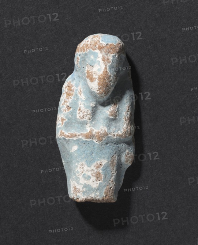 Shawabty of Ditamenpaankh, 715-656 BC. Egypt, Late Period, Dynasty 25. Terracotta; overall: 3.8 x 1.8 x 1.1 cm (1 1/2 x 11/16 x 7/16 in.).