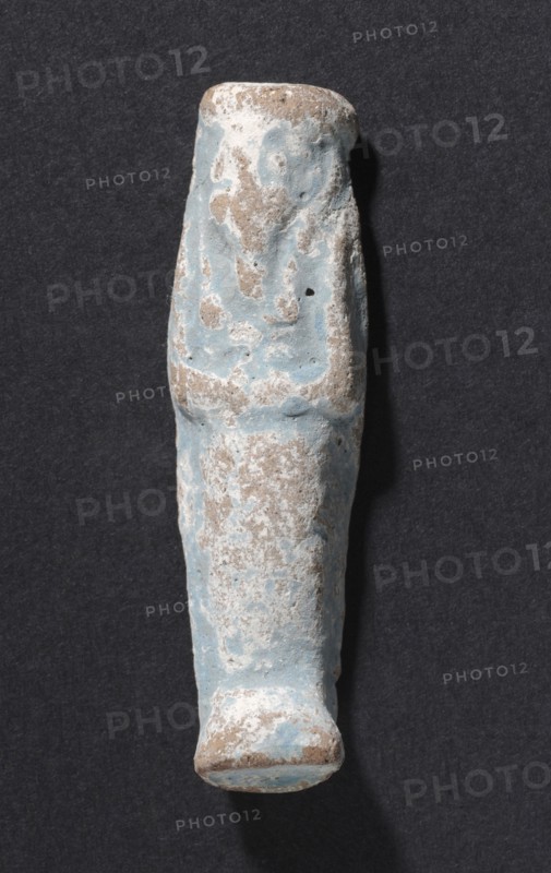 Shawabty of Ditamenpaankh, 715-656 BC. Egypt, Late Period, Dynasty 25. Terracotta; overall: 5.7 x 1.6 x 1.1 cm (2 1/4 x 5/8 x 7/16 in.).