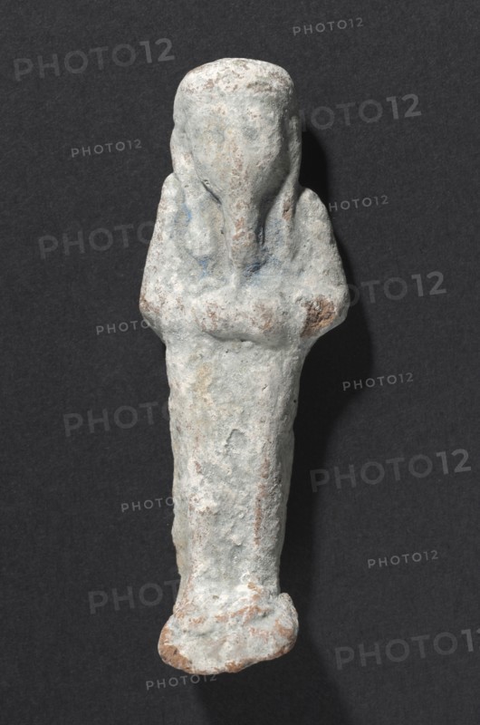 Shawabty of Ditamenpaankh, 715-656 BC. Egypt, Late Period, Dynasty 25. Terracotta; overall: 7.1 x 2.4 x 1.6 cm (2 13/16 x 15/16 x 5/8 in.).