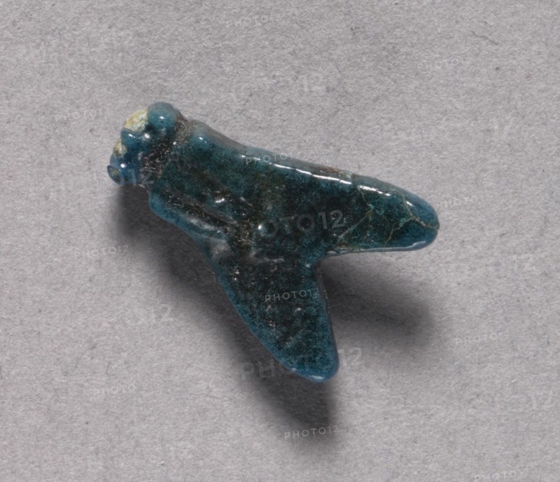 Fly Amulet, 2040-1648 BC. Egypt, Middle Kingdom. Deep turquoise green faience; overall: 1.4 cm (9/16 in.).