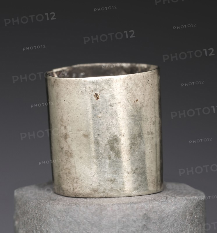 Element of Wig Decoration, 1980-1801 BC, Egypt, Middle Kingdom, Dynasty 12, Silver