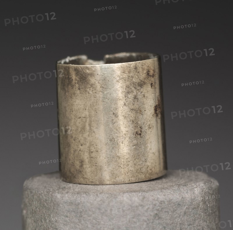 Element of Wig Decoration, 1980-1801 BC, Egypt, Middle Kingdom, Dynasty 12, Silver