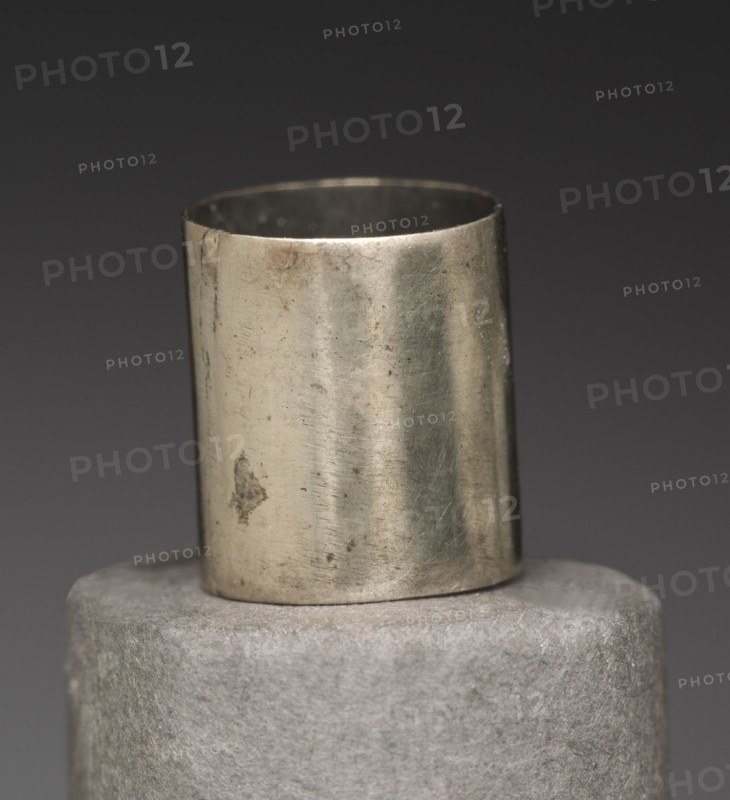 Element of Wig Decoration, 1980-1801 BC, Egypt, Middle Kingdom, Dynasty 12, Silver