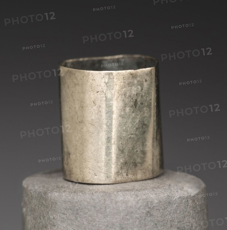 Element of Wig Decoration, 1980-1801 BC, Egypt, Middle Kingdom, Dynasty 12, Silver