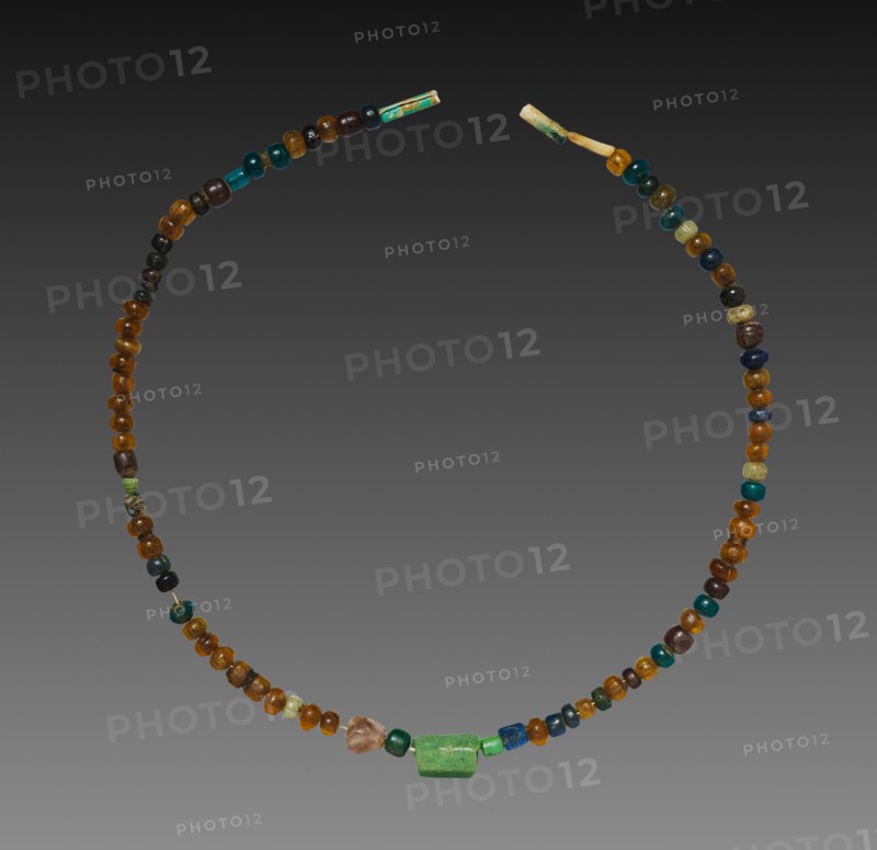 Necklace, 30 BC-AD 395. Egypt, Roman Empire. Various materials; overall: 43 cm (16 15/16 in.).