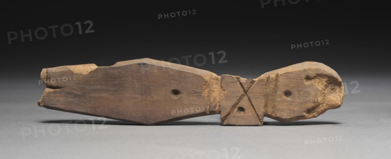 Fragment of a Cross, 30 BC-AD 395. Egypt, Roman Empire. Wood;