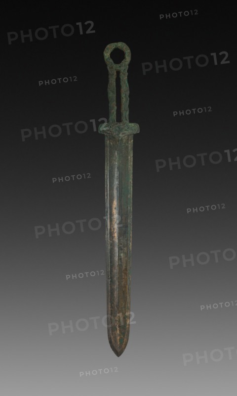 Sword, Han dynasty (206 BC-AD 220). China, Han dynasty (202 BC-AD 220). Bronze; overall: 7 cm (2 3/4 in.).