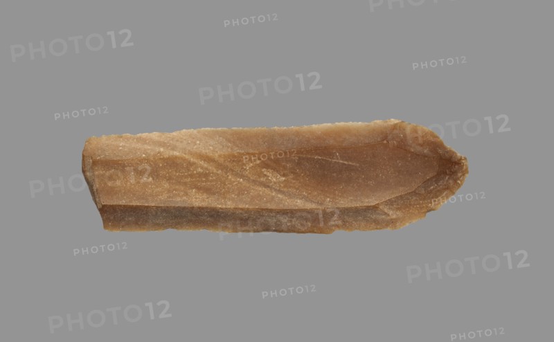 Sickle Blade, 1980-1801 BC. Egypt, Middle Kingdom, Dynasty 12. Flint; overall: 5 cm (1 15/16 in.).