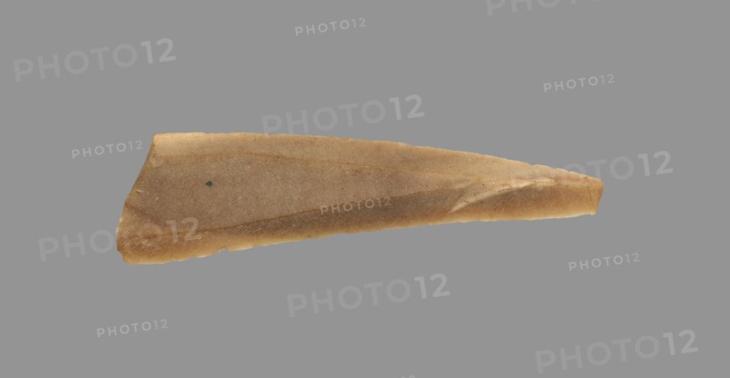 Sickle Blade, 1980-1801 BC. Egypt, Middle Kingdom, Dynasty 12. Flint; overall: 5 cm (1 15/16 in.).