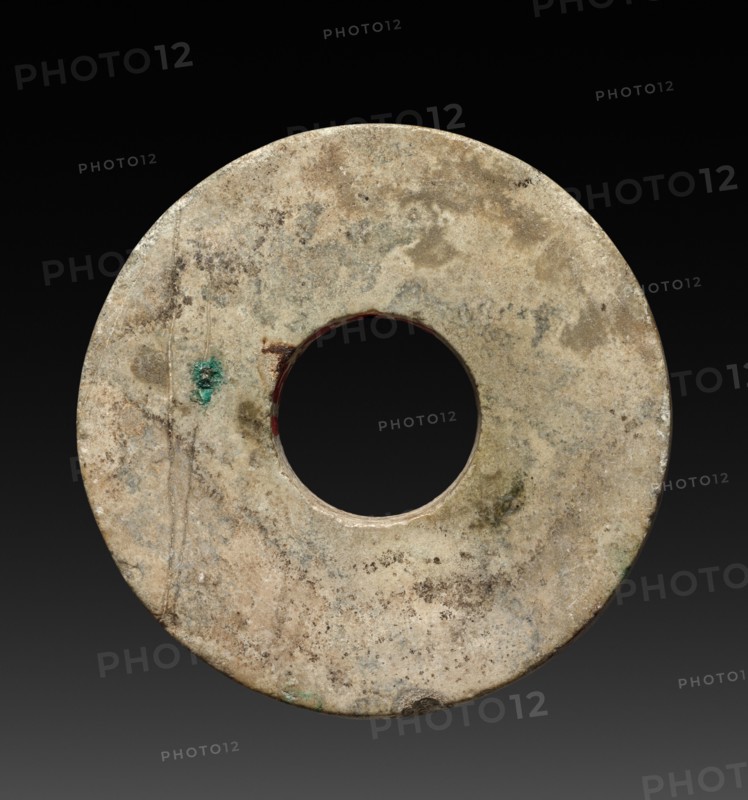 Ring, 206 BC- AD 220. China, Han dynasty (202 BC-AD 220). Jade; diameter: 4.2 cm (1 5/8 in.).