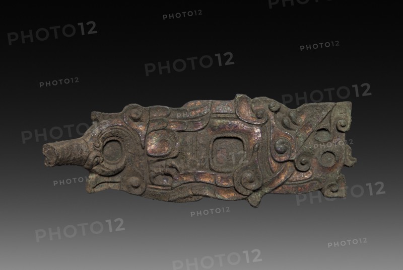 Clasp, Tang dynasty (618-907). China, Tang dynasty (618-907). Bronze; overall: 4.6 cm (1 13/16 in.).