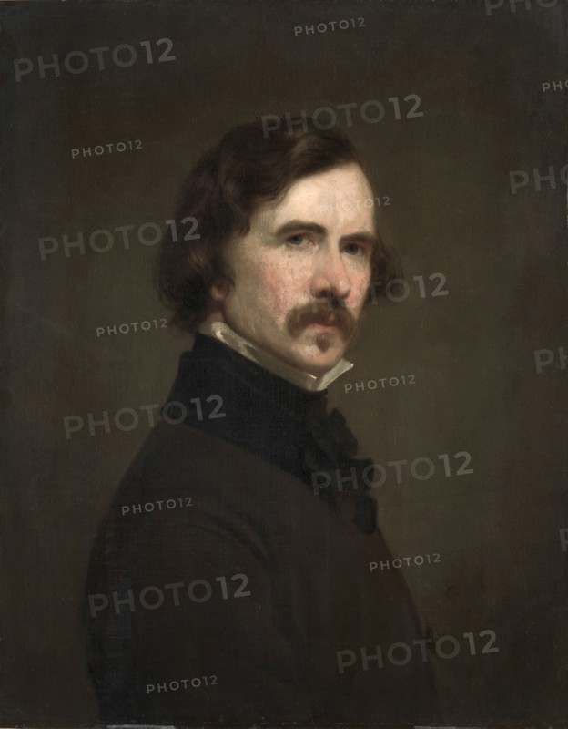 Self-Portrait, 1852. George Peter Alexander Healy (American, 1813-1894). Oil on canvas; unframed: 71.8 x 56.5 cm (28 1/4 x 22 1/4 in.).